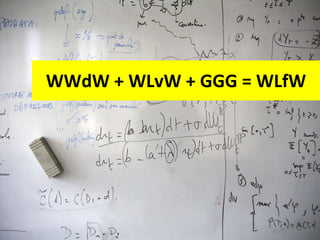WWdW + WLvW + GGG = WLfW 