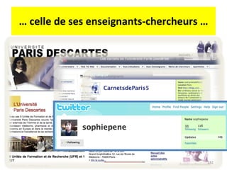 …  celle de ses enseignants-chercheurs … 