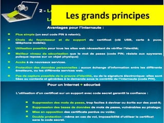 Les grands principes 