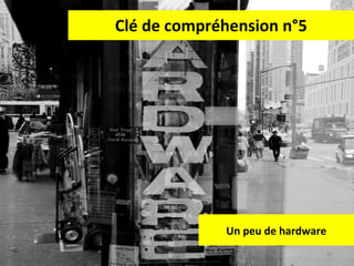 Clé de compréhension n°5 Un peu de hardware 