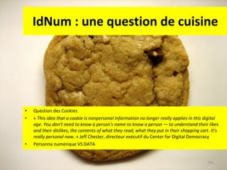 IdNum : une question de cuisine ,[object Object],[object Object],[object Object]