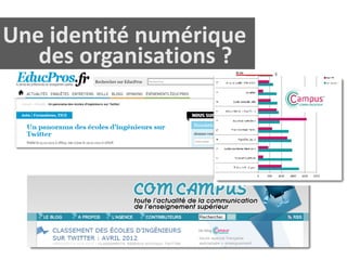 Une identité numérique
   des organisations ?
 
