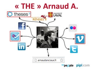 « THE » Arnaud A.
 