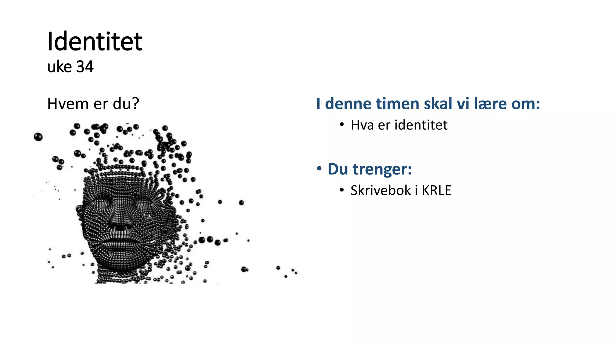 Identitet | PPT