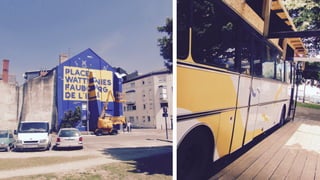 Signalétique urbaine studio Katra 