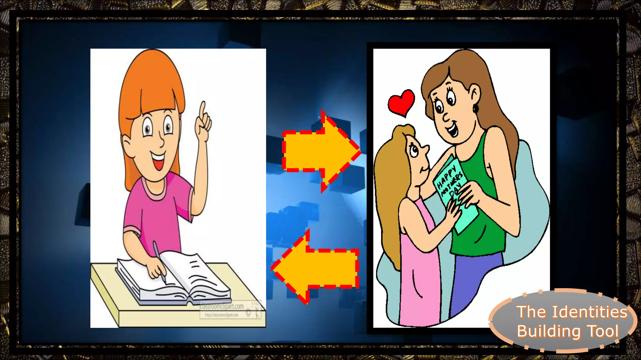 Identitites buidling tool in discourse