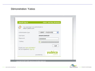 Démonstration: Yubico 