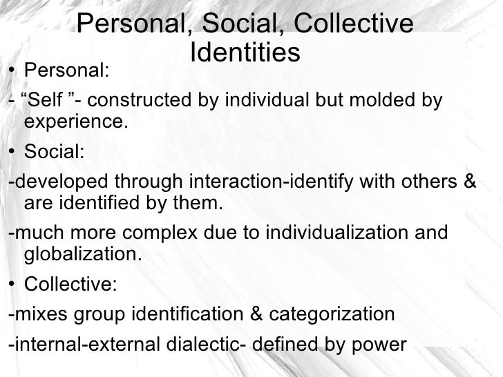 Theoretical Approaches to Identity