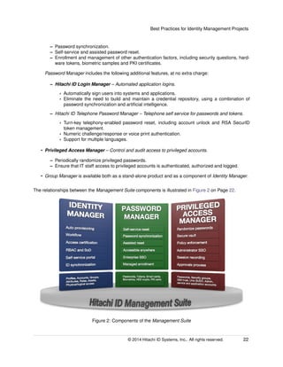 Best Practices for Identity Management Projects | PDF
