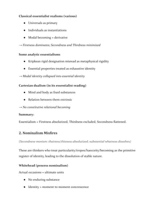 Secondness Identity-in-Difference: A Participatory Ontology of Christological ...