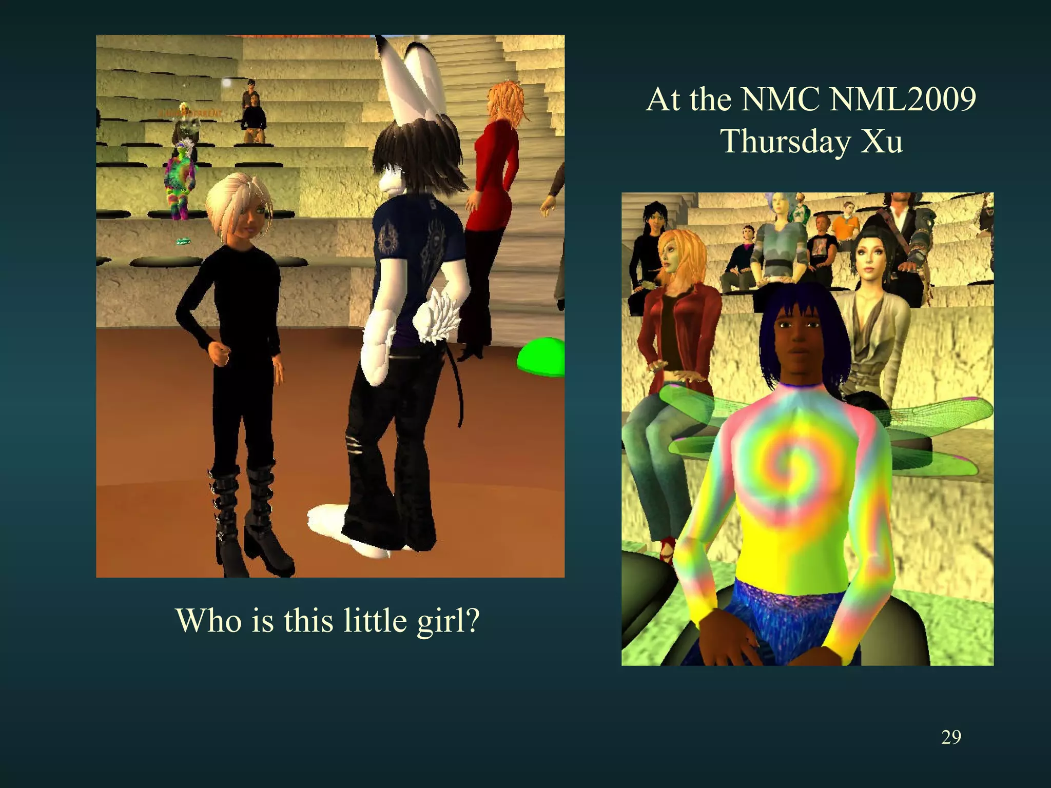 Who is this little girl? At the NMC NML2009 Thursday Xu 
