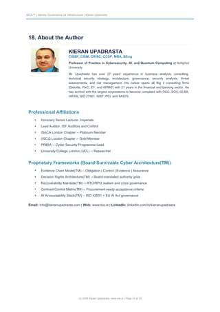 Identity Governance as Infrastructure - Translating Policy into ...