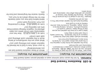 ©IOM AMERICA 
ChristAsLife@iomamerica.org 
Reproduction Allowed for Classroom Use 
115  