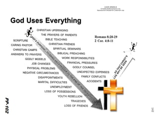 ©IOM AMERICA 
ChristAsLife@iomamerica.org 
Reproduction Allowed for Classroom Use 
142 
God Uses Everything 
PP-102 
 