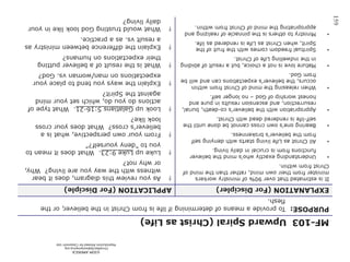 ©IOM AMERICA 
ChristAsLife@iomamerica.org 
Reproduction Allowed for Classroom Use 
159  