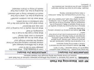 ©IOM AMERICA 
ChristAsLife@iomamerica.org 
Reproduction Allowed for Classroom Use 
161  