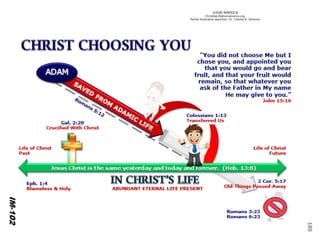 ©IOM AMERICA 
ChristAsLife@iomamerica.org 
Partial illustrative depiction: Dr. Charles R. Solomon 
189 
 
