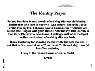 ©IOM AMERICA 
ChristAsLife@iomamerica.org 
Reproduction Allowed for Classroom Use 
202 
IM-108  