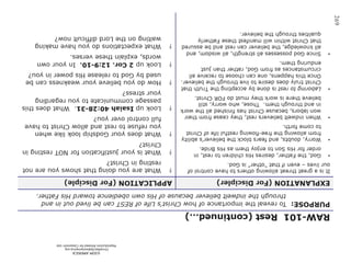 ©IOM AMERICA 
ChristAsLife@iomamerica.org 
Reproduction Allowed for Classroom Use 
269  