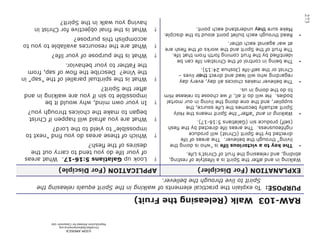 ©IOM AMERICA 
ChristAsLife@iomamerica.org 
Reproduction Allowed for Classroom Use 
273  