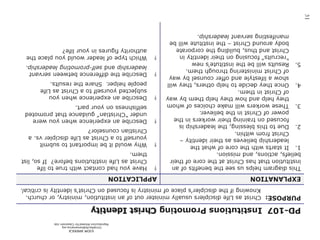 ©IOM AMERICA 
ChristAsLife@iomamerica.org 
Reproduction Allowed for Classroom Use 
31 
 