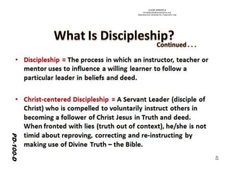 ©IOM AMERICA 
ChristAsLife@iomamerica.org 
Reproduction Allowed for Classroom Use 
PD-100-D 
42 
 