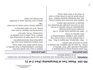 ©IOM AMERICA 
ChristAsLife@iomamerica.org 
Reproduction Allowed for Classroom Use 
55 
 