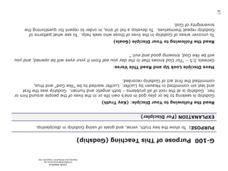 ©IOM AMERICA 
ChristAsLife@iomamerica.org 
Reproduction Allowed for Classroom Use 
87 
 