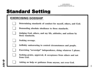 ©IOM AMERICA 
ChristAsLife@iomamerica.org 
Reproduction Allowed for Classroom Use 
90 
G-101  