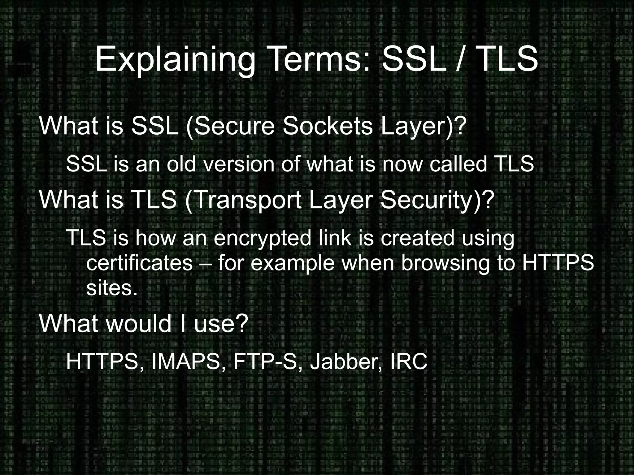 Example: Decrypt a file 