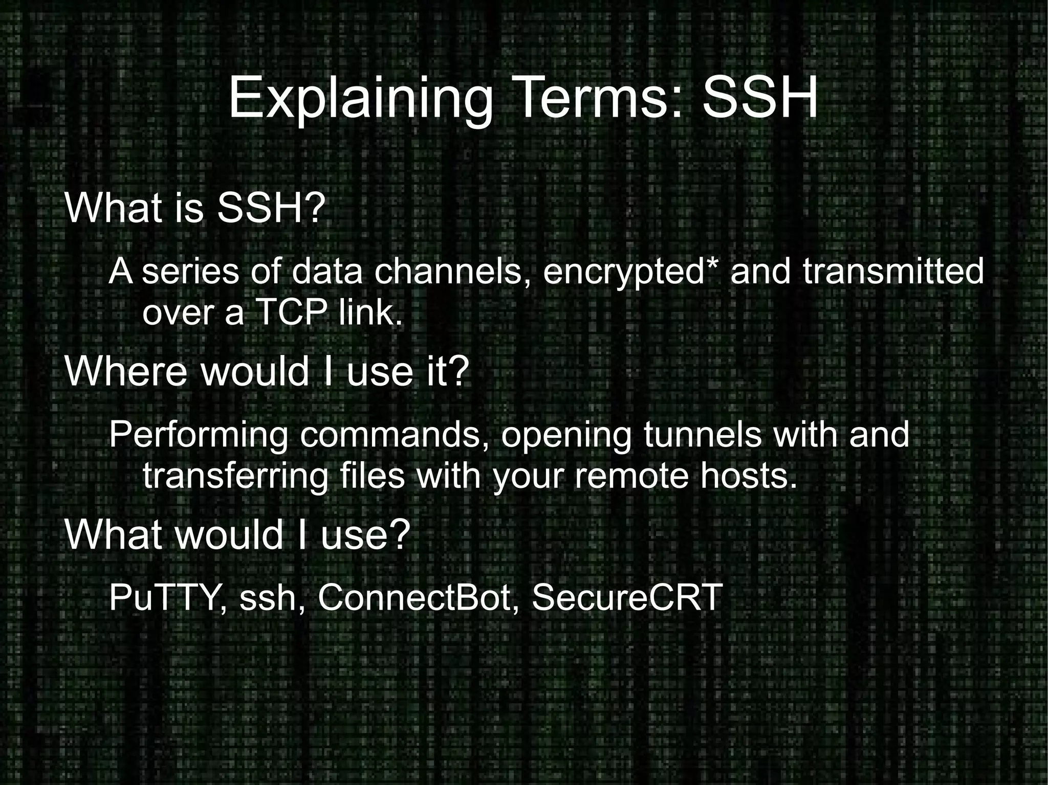Example: The simplest OpenVPN 