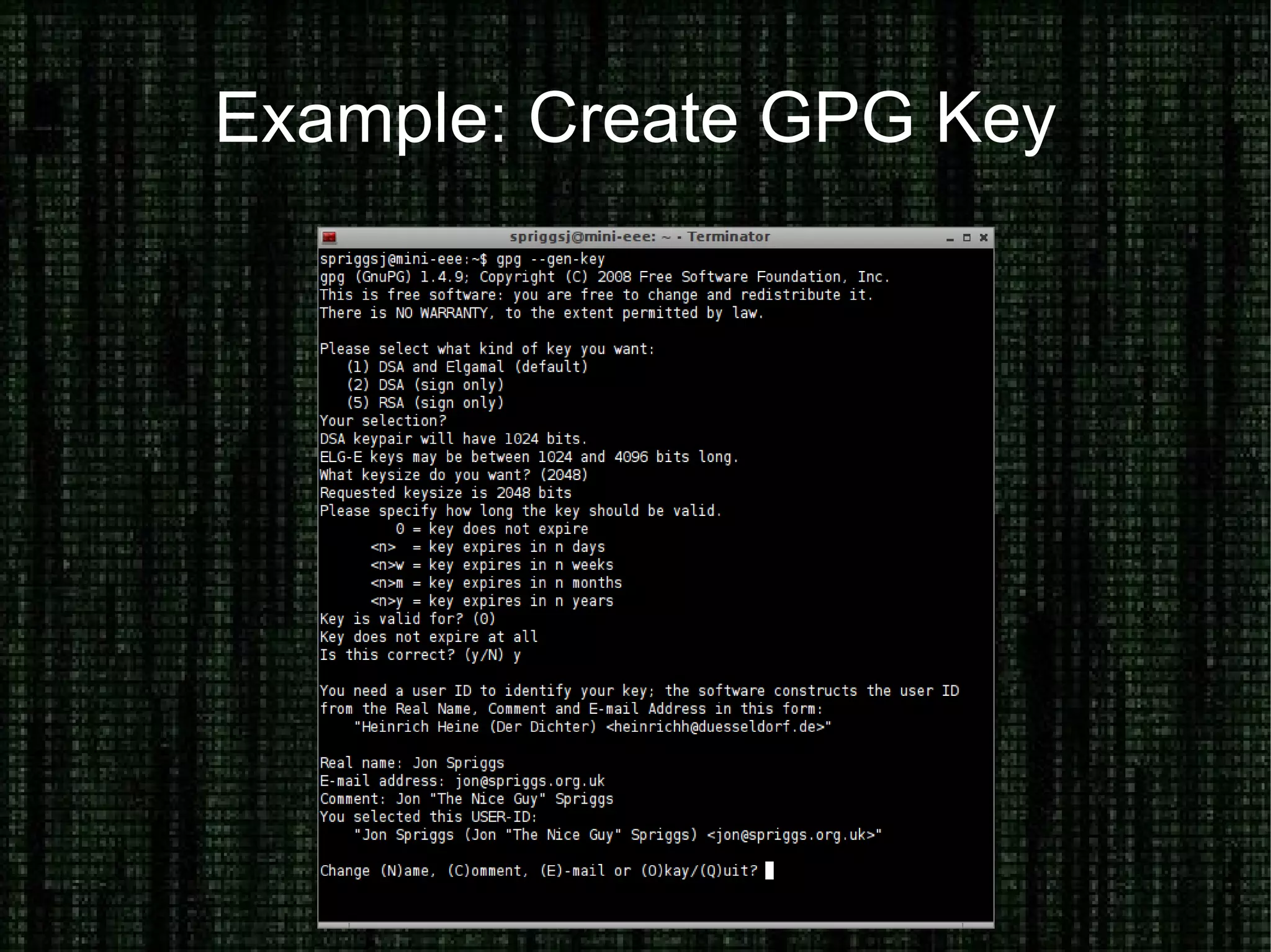 Why would you want to? 