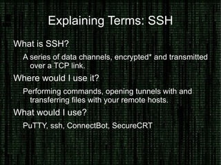 Example: The simplest OpenVPN 