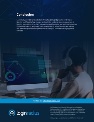 LoginRadius and the Future of Identity Orchestration | PDF