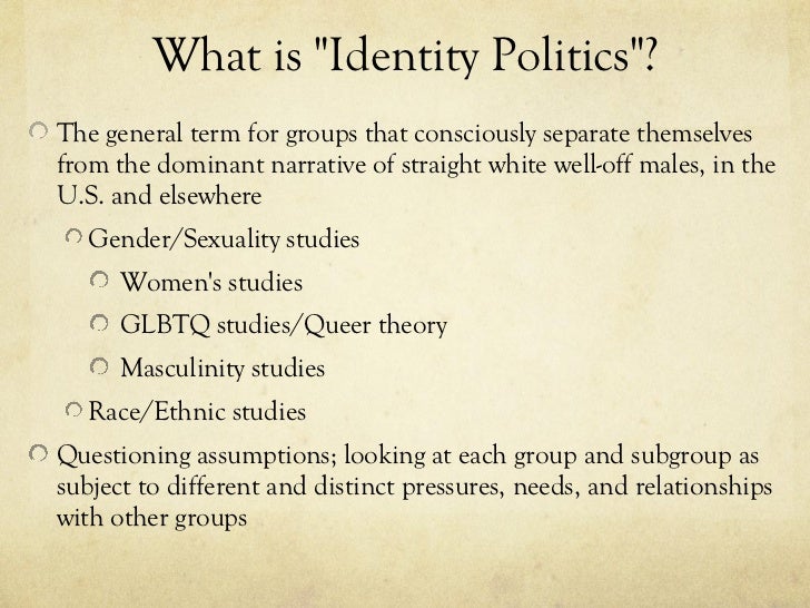 Identity politics in the digital humanities