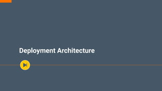 Deployment Architecture
 