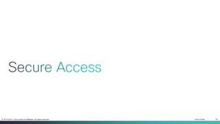Cisco Public 23© 2013-2014 Cisco and/or its affiliates. All rights reserved.
 
