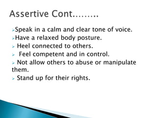  Often feel confused because they ignore their own feelings 