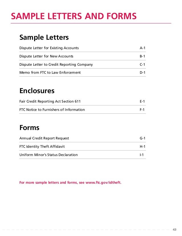 Identity theft to do list