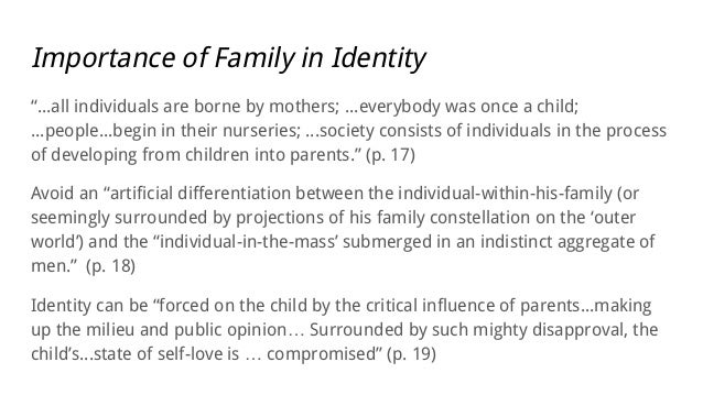 Identity literature review image