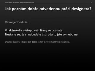 Identita znacky