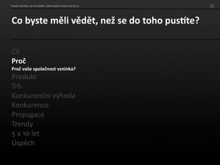 Identita znacky
