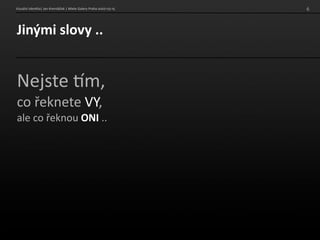 Identita znacky