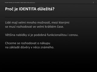 Identita znacky