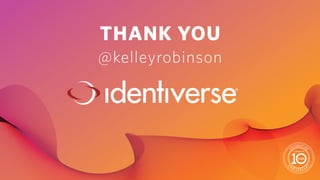 ®
THANK YOU
@kelleyrobinson
 