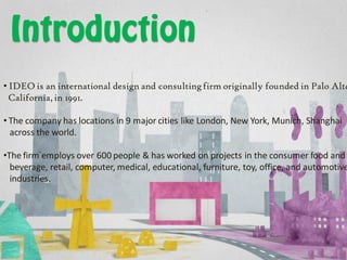 Ideo Case Study | PDF
