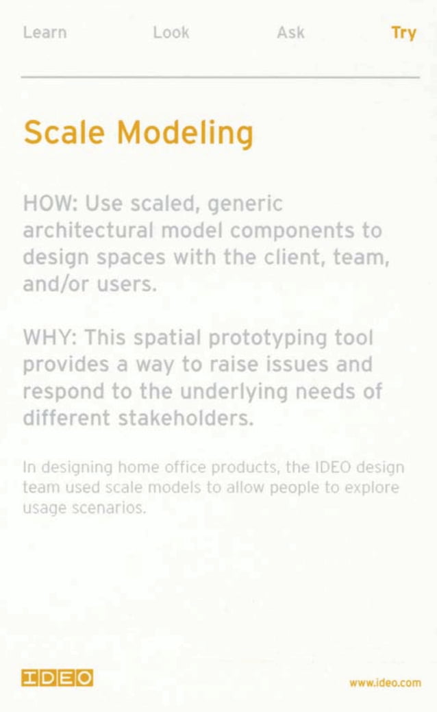 Ideo method-cards | PDF | Free Download