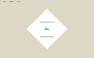 WORKSHOP 30/06/2014 2 7
r
Go.
 