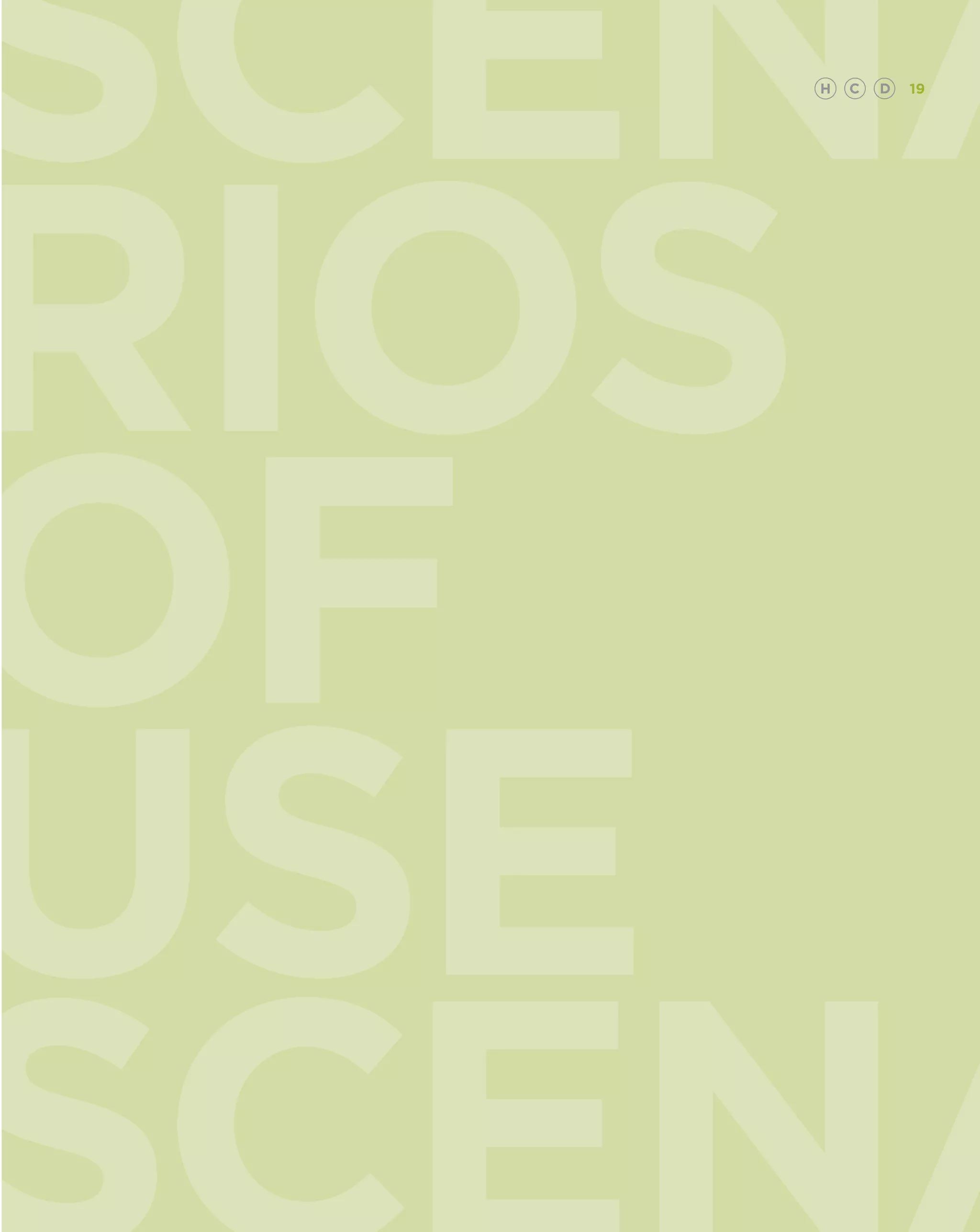 SCENA
   H   C   D   19




RIOS
OF
USE
 
