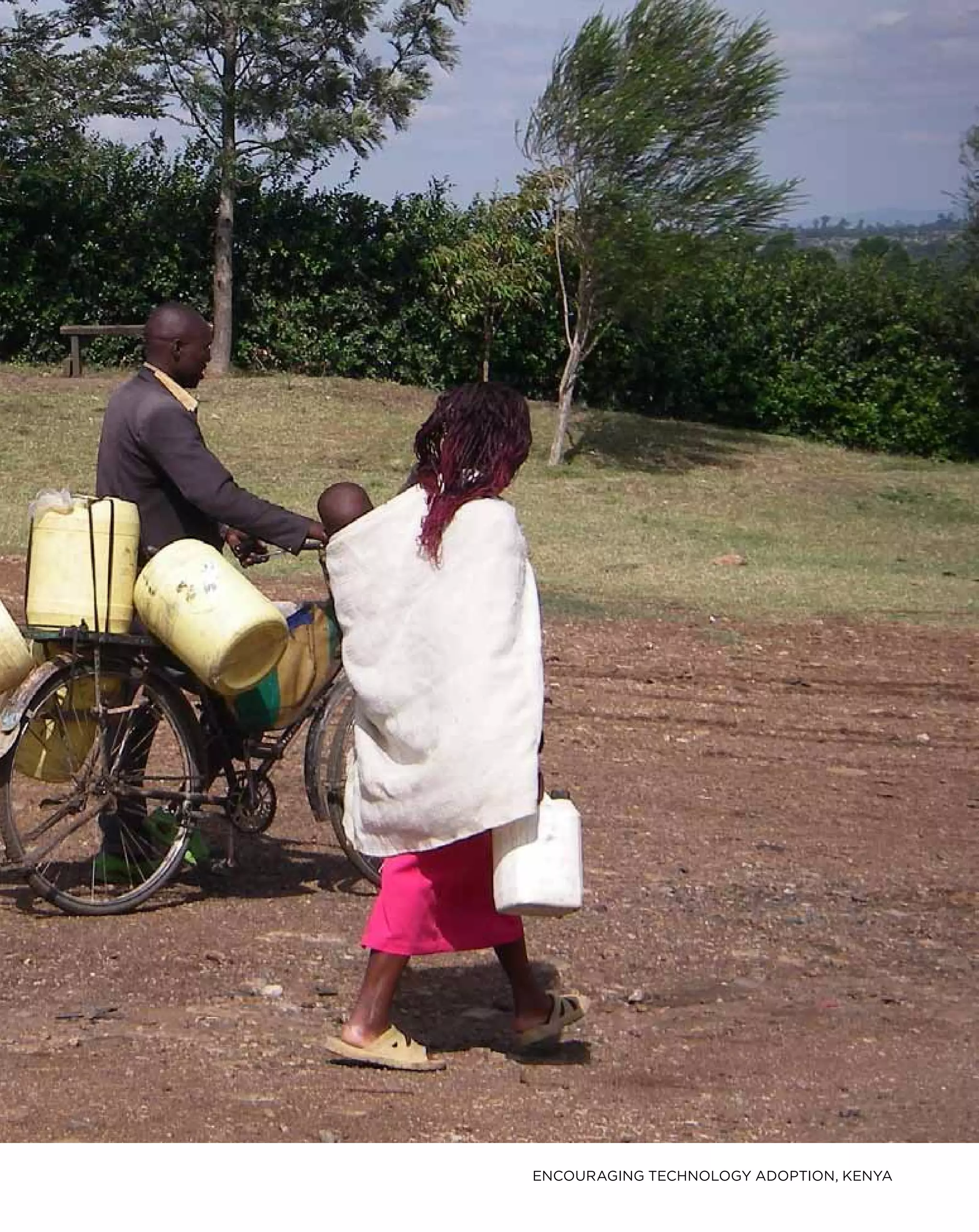 encouraging technology adoption, kenya
 